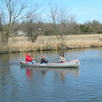 Canoeing on the Pecatonica River